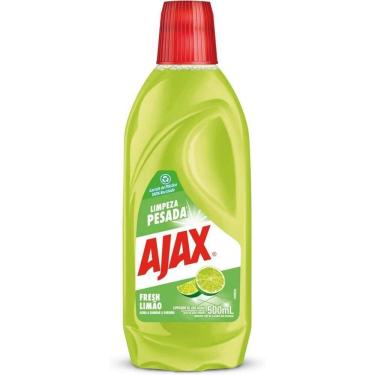 Imagem de Limpador Diluível Ajax Fresh Limão Limpeza Pesada 500ml