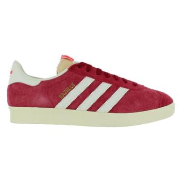 Imagem de Adidas Originals Gazelle - Masculino (IF9652, Branco Creme/Off White/Team Victory Red) Tamanho 12,5