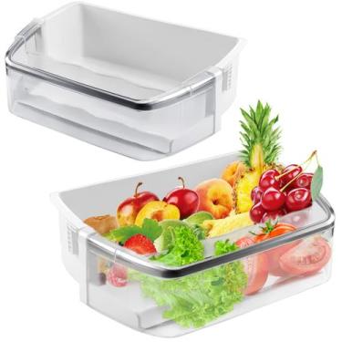 Imagem de Peças AMI para compartimento de porta de geladeira para Kenmore Elite 