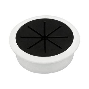 Imagem de Organizador De Cabos Para Mesa De Escritório Com Tampa Para Furos De F