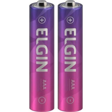 Imagem de Pilha Palito Aaa Recarregável 900mah Embalagem Com 2 Peças - 91200 - Elgin