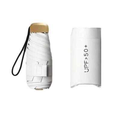 Imagem de Guarda-chuva Mini Portátil Anti-UV Para Mulheres, Presente De Viagem F