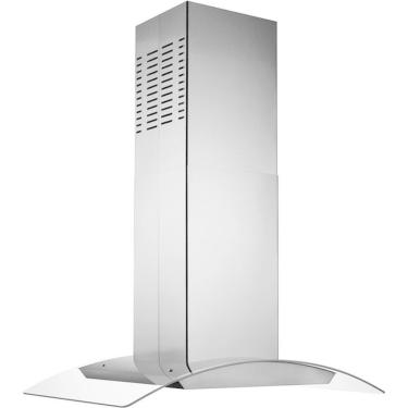 Imagem de Coifa De Ilha 90cm Inox Com Vidro Gourmet 127v - Cadence