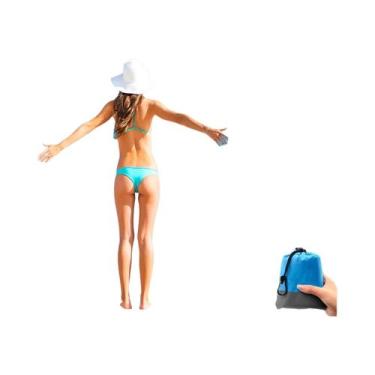 Imagem de Manta De Praia Grande Impermeável E À Prova De Areia Com Secagem Rápid