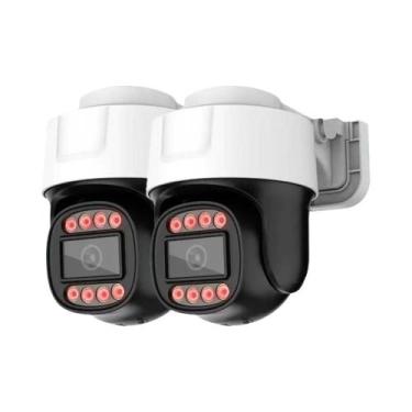 Imagem de Câmera PTZ AHD CCTV 2MP Com Visão Noturna Em Cores, UTC, Coaxial BNC, 