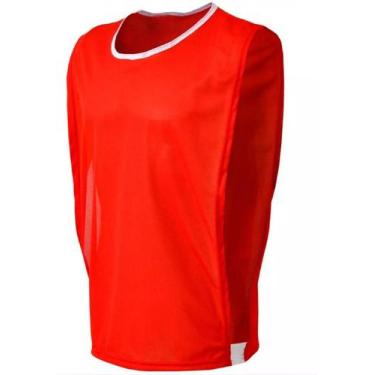 Imagem de Colete esportivo - futebol- society - futsal - TRB Esportiva, Vermelho