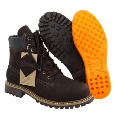 Imagem de Coturno Masculino e Feminino Lindas Bota em Couro Produto de Alta Qualidade-Masculino