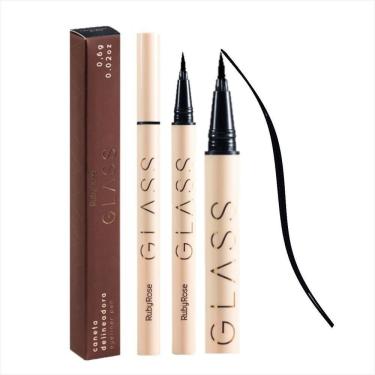 Imagem de Ruby Rose Caneta Delineadora Preta Glass Hb524 0,6g