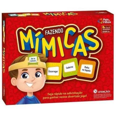 Imagem de Jogo De Adivinhação Fazendo Mímicas Criança - Pais & Filhos - Pais E F