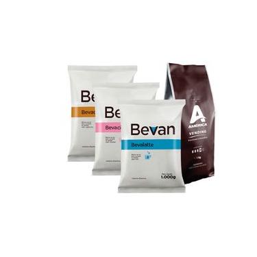 Imagem de Kit vending machine c/ Café Chocolate leite e Cappuccino