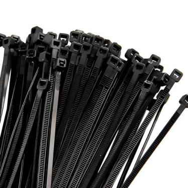 Imagem de 100 Abraçadeiras Nylon 30cm Segurança Reforço Aperto - Dolce Magazine 
