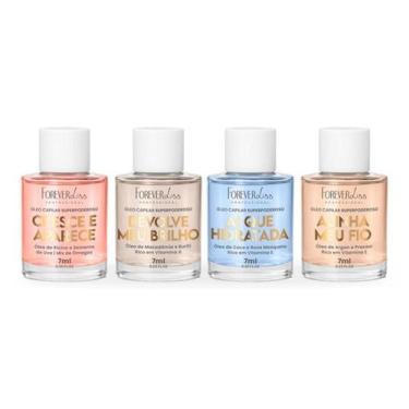 Imagem de Kit 4 Mini Óleos Capilares Superpoderosos 7ml Forever Liss - Forever L