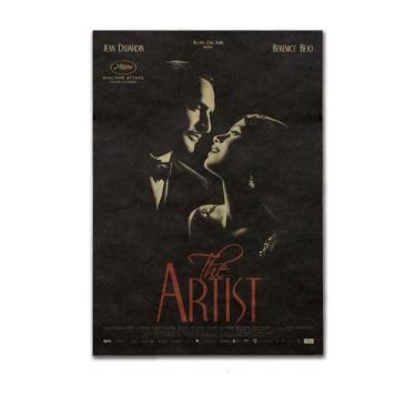 Imagem de Pôster Vintage Kraft Paper The Artist 51,5x36cm - taiyuanketanmaoyiyou