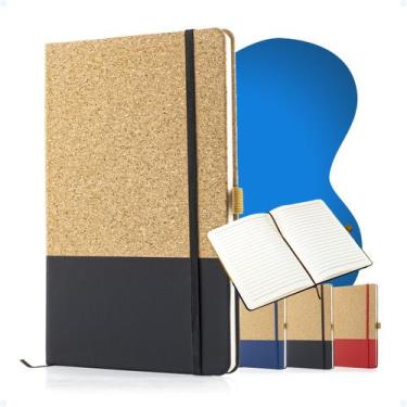 Imagem de Caderno Tipo Moleskine De Anotações Porta Caneta A5 Elástico - Hxt, Pr