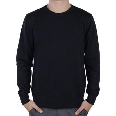 Imagem de Blusa Masculina Broken Rules Sueter Tricot Preta - 590202-Masculino
