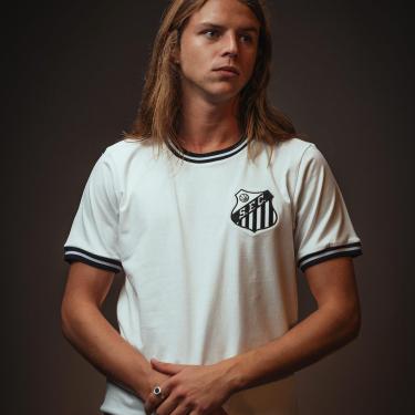 Imagem de Camisa Santos Retrô Vintage Masculina-Masculino