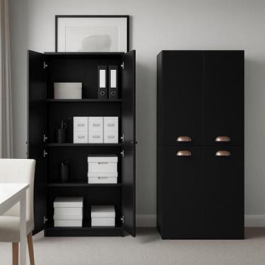 Imagem de Armário Organizador Multiuso  Versátil e Perfeito para Quartos, Cozinh