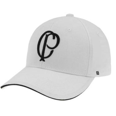 Imagem de Boné Corinthians Oficial, Branco