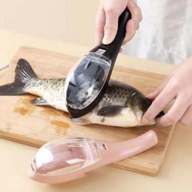 Imagem de Raspador Removedor de Escama de Peixe Manual Cozinha Criativo - Attus