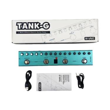 Imagem de Pedal Multi-FX Para Baixo M-VAVE Tank-B/G/MINI Com 36 Predefinições, 9