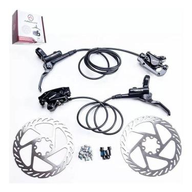 Imagem de Kit Freio A Disco Hidráulico Bike Com Rotor 160Mm Absolute