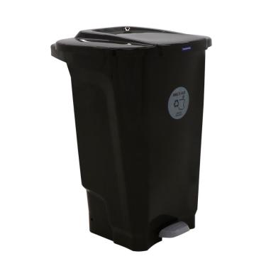 Imagem de Lixeira Tramontina T-force Coleta Seletiva Orgânico Em Polipropileno Marrom 100 L