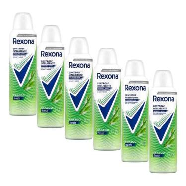 Imagem de Kit 6 Desodorantes Rexona Motionsense Antitranspirante Aerossol Stay F