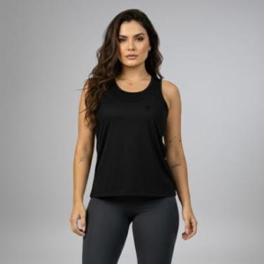 Imagem de Camiseta Regata Feminina Dry Blusas Treino Academia-Feminino
