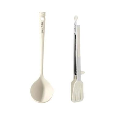 Imagem de Conjunto De Espátulas E Colheres De Silicone Para Cozinha Em Altas Tem