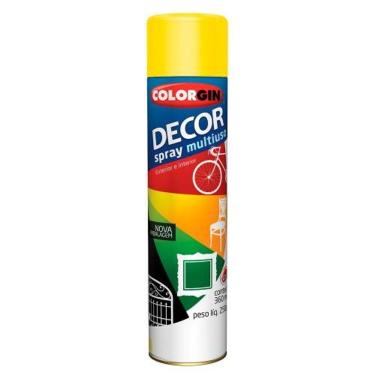 Imagem de Spray Decor Multiuso Amarelo (859) - Colorgin