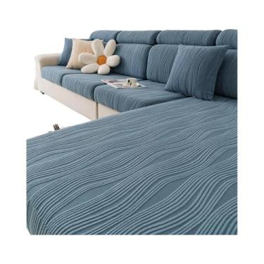 Imagem de Capa De Sofá Jacquard Universal Elástica, Amiga Dos Animais, Para Toda