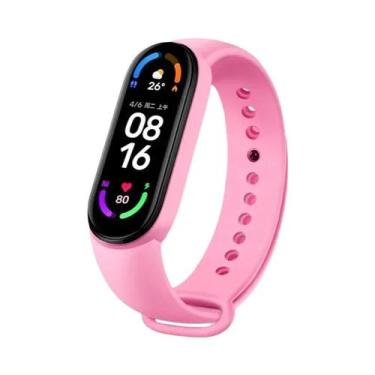 Imagem de Pulseira De Silicone Para Xiaomi Mi Band 4 5 6 7, Pulseira Esportiva M