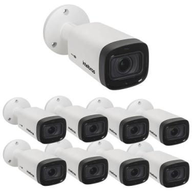 Imagem de Kit 9 Câmera Multi HD 2 Megapixels 50m Varifocal VHD 3250 VF Intelbras