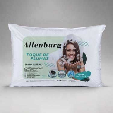 Imagem de Travesseiro que pluma! - 50 x 70 - branco - altenburg - BOM SONO