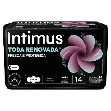 Imagem de Absorvente Intimus Toda Renovada Noturno Suave 14 Unidades