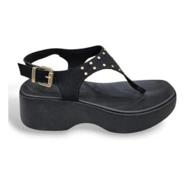Imagem de Sandália Plataforma Moleca Tachas Turim-Feminino