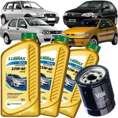 Imagem de Kit troca de oleo motor fire uno palio siena - Lubrax