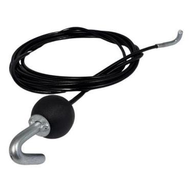 Imagem de Cabo De Aço Estação Musculação Extensora Gancho Medida 4,25 - Fit Home