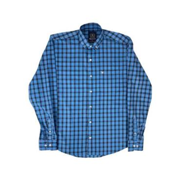 Imagem de Camisa Masculina Country Minuty Xadrez Ref. 2910 - Escolha a cor, Azul