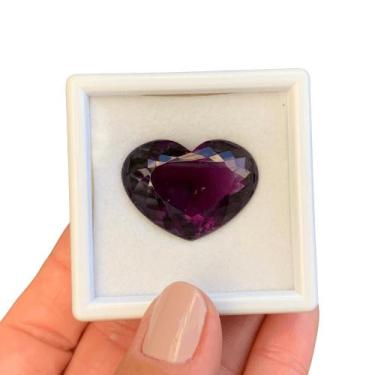 Imagem de Ametista Coração 37,65ct - ENE2ESE Gemstone Colored