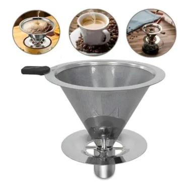Imagem de Filtro Coador Ecológico Inox Tamanho 102 6.3.420 - Unitermi