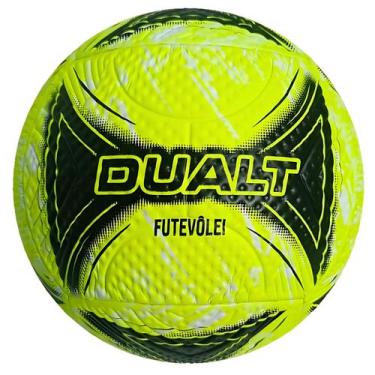 Imagem de Bola de Futevôlei Dualt Futmesa Altinha PVC Resistente -, Amarelo