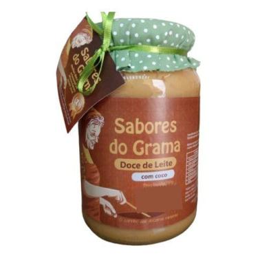 Imagem de Doce De Leite Artesanal Com Coco- Sabores Do Grama 700grs