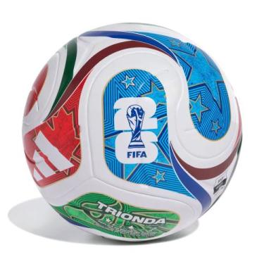 Imagem de Bola Adidas Trionda Copa do Mundo 2026 WC LGE BOX JD8045, Branco, Únic