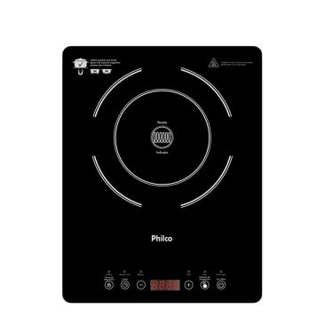 Imagem de Cooktop de Indução Philco Portátil 1 Queimador PCT10A 127v