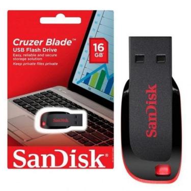 Imagem de Pen Drive 16GB Sandisk Z50 Cruzer Blade