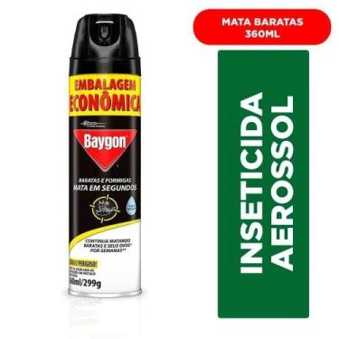 Imagem de Baygon Aerosol Mata Baratas e Formigas 395ml - Embalagem Econômica