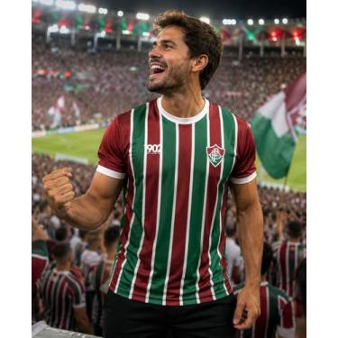 Imagem de Camiseta Fluminense Masculino Attract Original Licenciado - - 1902, Vi
