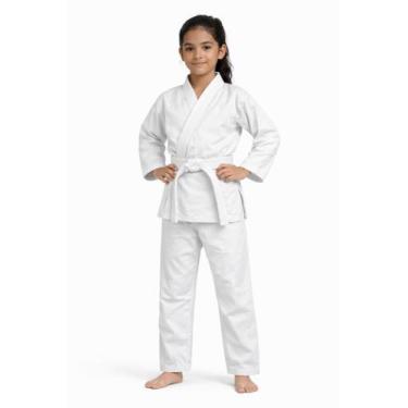 Imagem de Kimono Kids Jiu Jitsu. Confeccionado em Sarja Profissiomal de gramatur
