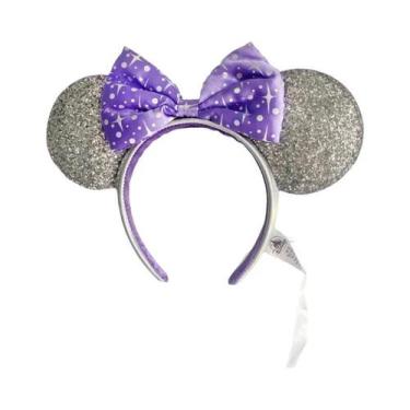 Imagem de Tiara De Orelhas Da Minnie Mouse Com Pássaro Laranja E Mickey, Acessór